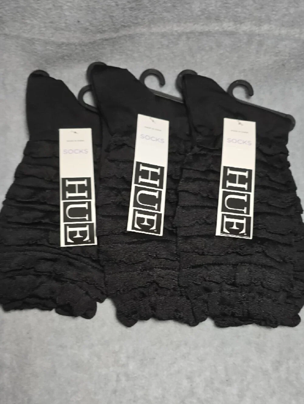 HUE Women's Sock Assortment - Black & White Mix